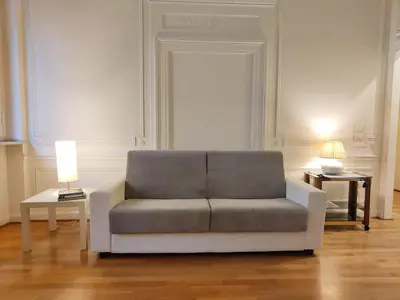 Area soggiorno di Finardi Apartment