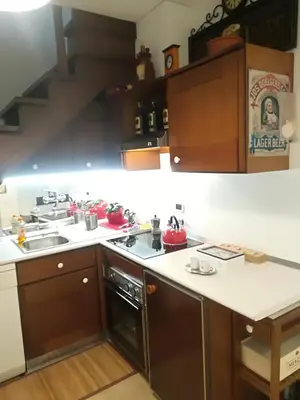 Cucina o angolo cottura di Roof Terrace and Breathtaking View apartment Florence