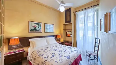 Letto o letti in una camera di Poggio Imperiale Apartments