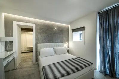 Letto o letti in una camera di Rocca Palazzaccio