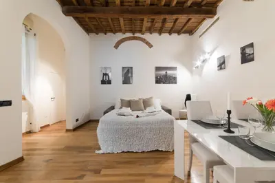 Letto o letti in una camera di Signoria Imperial
