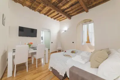 Letto o letti in una camera di Signoria Imperial
