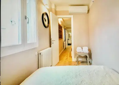 Letto o letti in una camera di Booking Florence
