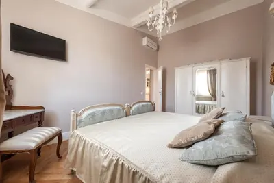 Letto o letti in una camera di Santaelisabettafirenze1