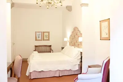 Letto o letti in una camera di BorgoDeGreci Apartments