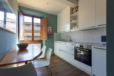 Cucina o angolo cottura di Borgo Tegolaio Terrace