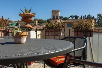 Balcone o terrazza di Borgo Tegolaio Terrace