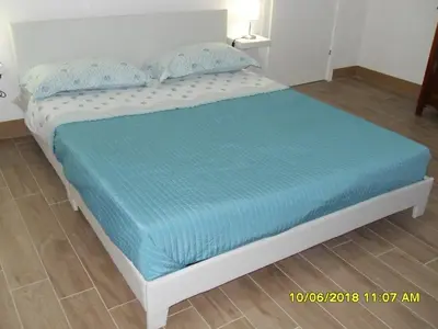 Letto o letti in una camera di Vista su Palazzo Vecchio