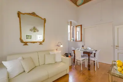 Area soggiorno di Apartments Florence - Benedetto Duomo