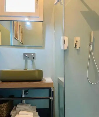 Bagno di L'ALBEROCASA Eco Residence