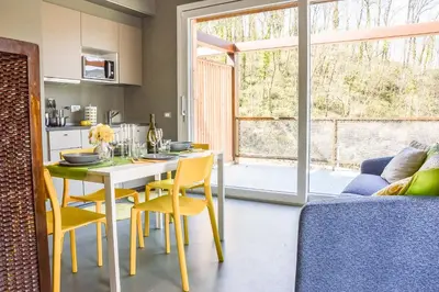 Cucina o angolo cottura di L'ALBEROCASA Eco Residence