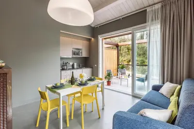 Cucina o angolo cottura di L'ALBEROCASA Eco Residence