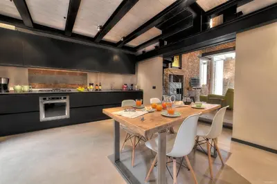 Cucina o angolo cottura di Stone Walls Deluxe