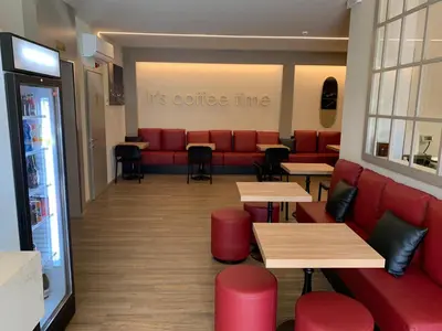 Area soggiorno di Hotel Alex