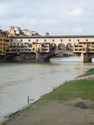Vista sul fiume nelle vicinanze dell'appartamento