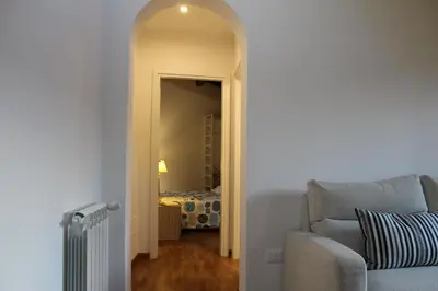 Area soggiorno di San Lorenzo Central Market Cozy & Quiet Apartment