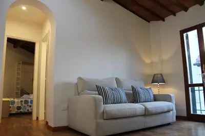 Area soggiorno di San Lorenzo Central Market Cozy & Quiet Apartment