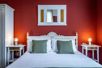 Letto o letti in una camera di Il Magnifico Firenze