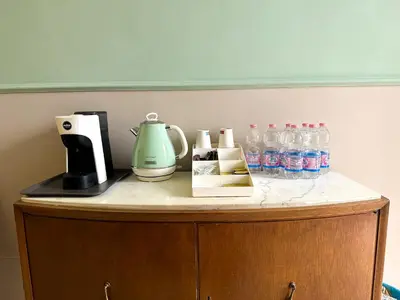 Set per la preparazione di tè e caffè presso Sweet Home Cosseria