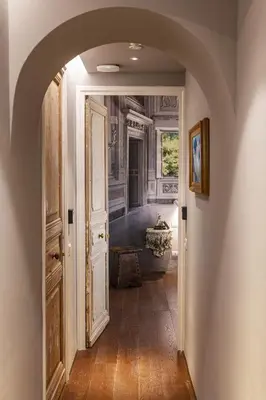 Letto o letti in una camera di Casa Botticelli