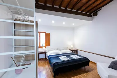 Letto o letti in una camera di San Lorenzo Central Market View