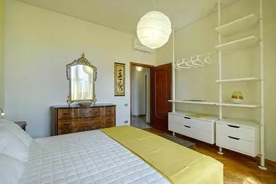 Letto o letti in una camera di Frati Bigi With Two Bedrooms And Parking