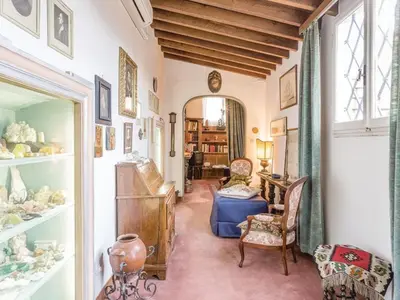 Area soggiorno di Apartment La Torretta by Interhome
