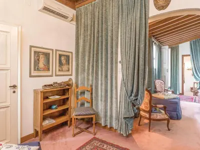 Area soggiorno di Apartment La Torretta by Interhome