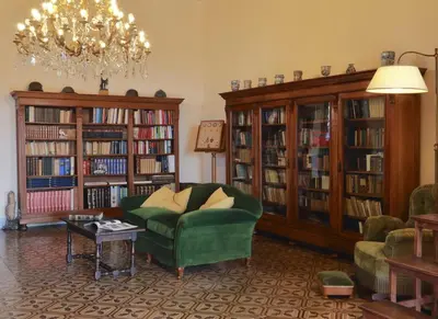 Biblioteca nel bed & breakfast