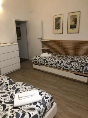 Letto o letti in una camera di Guelfa House