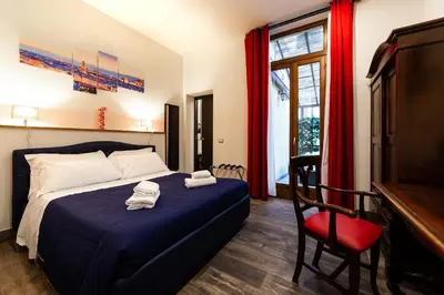 Letto o letti in una camera di Medici Soderini