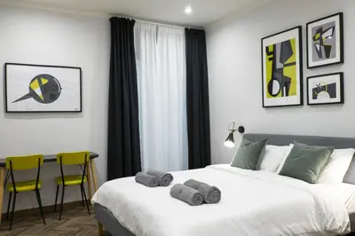 Letto o letti in una camera di The Gallery 42 Guest House