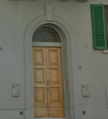 Facciata o entrata di Casa Lambruschini
