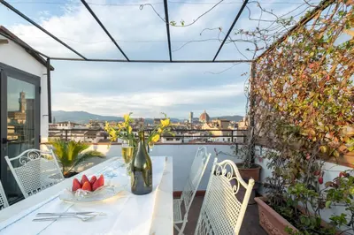 Balcone o terrazza di Pitti Luxury Terrace by Mmega