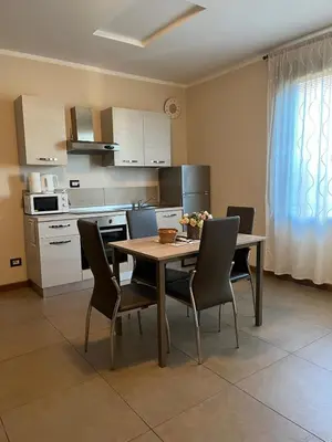 Cucina o angolo cottura di Appartamenti la Piazzetta vicino a Firenze