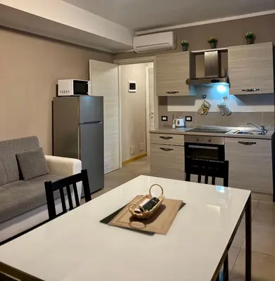 Cucina o angolo cottura di Appartamenti la Piazzetta vicino a Firenze
