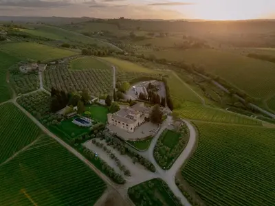 Paesaggio naturale nelle vicinanze dell'agriturismo