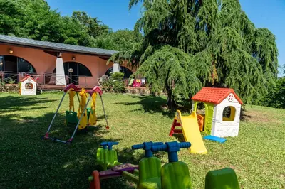 Area giochi per bambini di Camping Village Il Poggetto