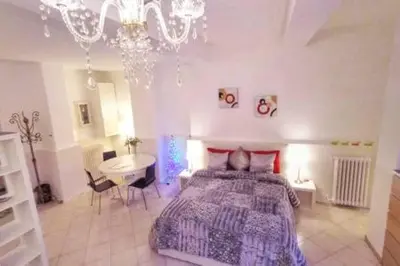 Letto o letti in una camera di Borgo Ognissanti Central and Charming Location