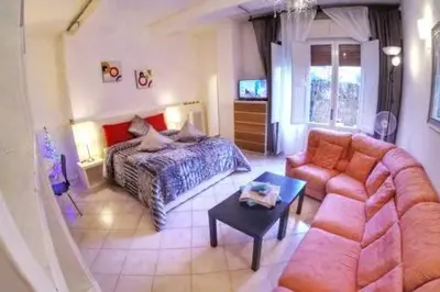 Area soggiorno di Borgo Ognissanti Central and Charming Location
