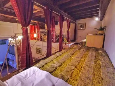 Letto o letti in una camera di Florentine Style Central Apartments