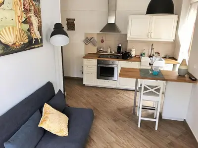 Cucina o angolo cottura di La casetta dipinta