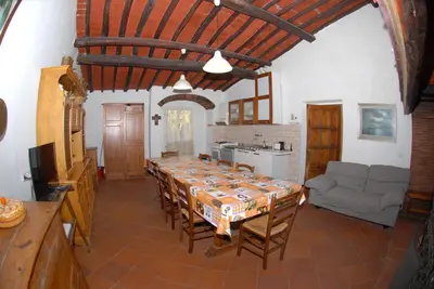 Cucina o angolo cottura di Agriturismo I Poggi