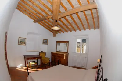 Letto o letti in una camera di Agriturismo I Poggi