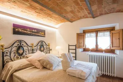 Letto o letti in una camera di Florence Luxury House