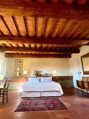 Letto o letti in una camera di Agriturismo Villa Di Campolungo