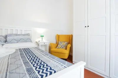 Letto o letti in una camera di Florence San Marco Apartment
