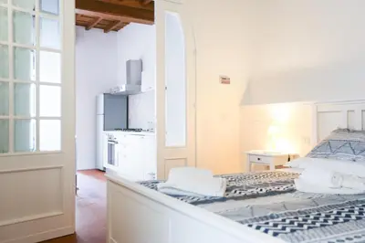 Letto o letti in una camera di Florence San Marco Apartment