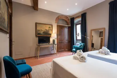 TV o dispositivi per l'intrattenimento presso Heart of Florence in great Location