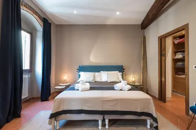 Letto o letti in una camera di Heart of Florence in great Location